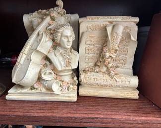 this sale has some nice book ends