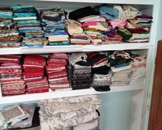 Cut fabric 3.00 each