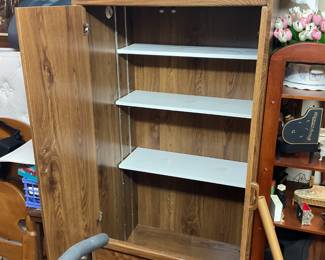 Large Deep Storage Cabinet