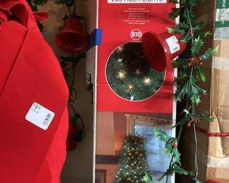 6 ft lighted “Holiday Style” Virginia Pine Christmas Tree