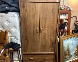 Storage Cabinet with 3 Shelves
