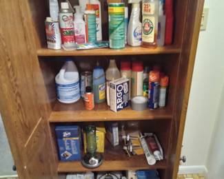 Chemicals and cleaners