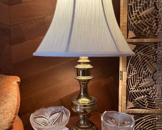 Brass Accent Lamp