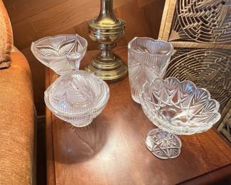 Crystal glassware
