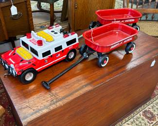 Tonka heavy plastic emergency vehicle w sirens