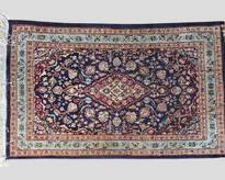 Lovely Vintage Persian Hand Knotted Wool Area Rug
