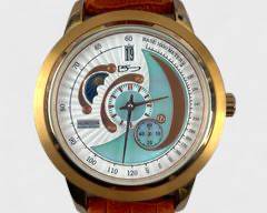 Daniel Steiger Horizon Mother Of Pearl 21 Jewel Automatic Wristwatch
