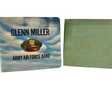 Vintage Glenn Miller 45 RPM Vinyl Records Including Army Air Force Band and Limited Edition Volume One of Glenn Miller and His Orchestra

