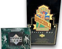Two Vintage Complete Box Sets of 1992 & 1993 Upper Deck Major League Baseball Trading Cards
