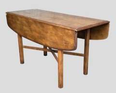 CHATHAM OAKS BY DREXEL Vintage Wood Drop Leaf Dining Table Great Form to Paint
