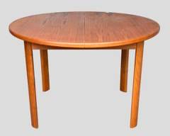 Vintage Mid Century Modern MCM Teak Dining Table
 - Lot 1033
