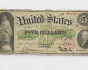 United States $5 Five Dollars Legal Tender Note Banknote
