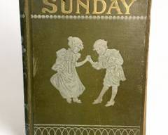1901 Sunday Reading For The Young by E&JB Young Co Hardcover Book
