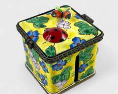 Enamel Trinket Box