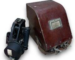 Rare WWII Vintage Bubble Sextant A.M. 6B 218 Mark IX A Royal Air Force Navy w/ Original Case
