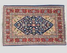 Vintage Persian Hand Knotted Wool Area Rug
