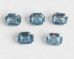 5 Fine Loose Blue Topaz Gemstones Perfect For Jewelry Making - 83 Carats
