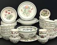 Portmeirion Susan Williams Ellis Botanic Garden Large Collection Bowls, Plates, Mugs, and Platter
