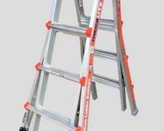 LITTLE GIANT Aluminum Extendable Ladder Extends to 15' 103315
