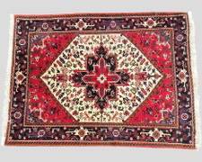 Lovely Vintage Persian Hand Knotted Wool Area Rug
