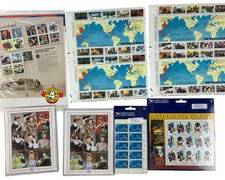 Vintage 1990s Unused Minted United States Stamp Sheets
