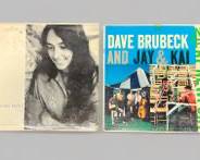 Vintage Dave Brubeck And Jay & Kai Vinyl Stereo Record LP CL-932 On Columbia And Joan Baez Vol 2 (1959) VRS- 9094 Stereo On Vanguard
