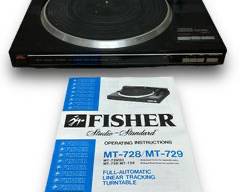 Fisher Full Automatic Linear Tracking Turntable Model: MT-728
