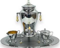 Vintage Art Deco Universal USA Made Coffee Percolator Set
