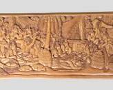 Vintage Hand Carved Erotic Wood Wall Art
