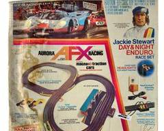 1976 Aurora AFX Racing Electric HO Scale Slot Car Set With Track!
