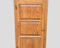 Oak One Door Storage Cabinet
