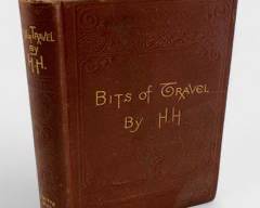 Bits of Travel by Helen Hunt (Hardcover, 1888) ANTIQUE BOOK
