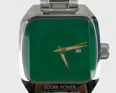 Androide Solar Power Square Wristwatch
