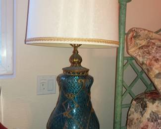 Ugly blue lamp (there is a pair of these!!!)