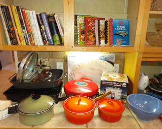 Cookbooks and cast iron