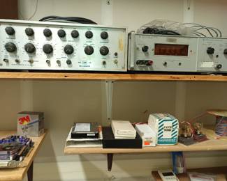 Vintage Hewlett Packard test equipment