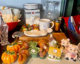 Salt and pepper shakers