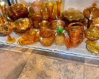 More Amber glass added
