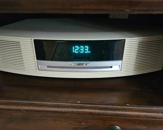 Alarm clock radio.