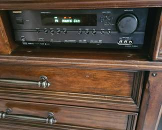 Surround sound receiver.