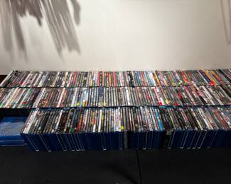 Large collection of DVD and Blue-ray movies 