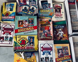 Huge sports card collection mainly 80’s-90’s 
Basketball, Baseball, and Football