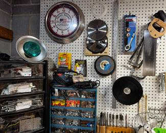 Garage full of tools and supplies! 