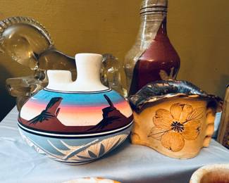 Misc western style pottery 