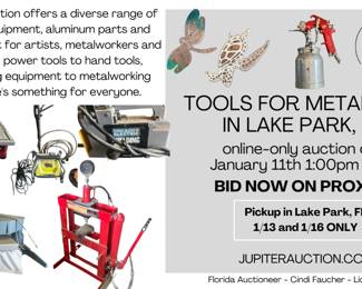 Statements 2000 tool auction