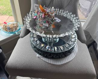 Chrystal dishes