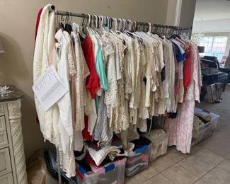 Clothes to many to for the closets