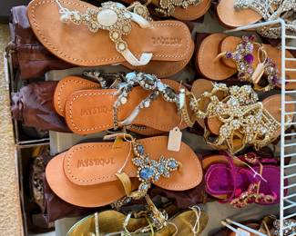 Mystic sandals never worn