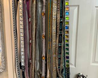 Lots of Bling Belts