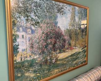 Beautiful gold frame art